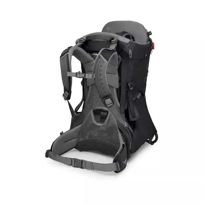 Kinderkraxe Osprey Poco Tourist carrier Schwarz — leichte Kinderkraxe, Modell 10005970/550/O/S