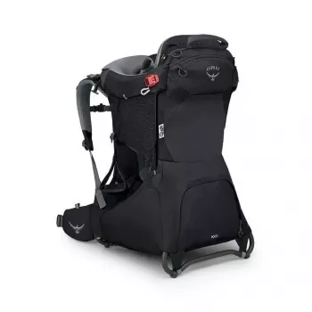 Kinderkraxe Osprey Poco Tourist carrier Schwarz — leichte Kinderkraxe, Modell 10005970/550/O/S