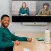 Owl Labs Meeting Owl 3 + Owl Bar Videokonferenzsystem 16 MP Gruppen-Videokonferenzsystem