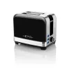 Toaster ETA Storio 9166 90020 — 2-Scheiben, 930 W, Schwarz, 1,65 kg