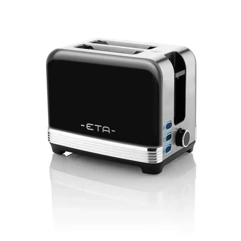 Toaster ETA Storio 9166 90020 — 2-Scheiben, 930 W, Schwarz, 1,65 kg