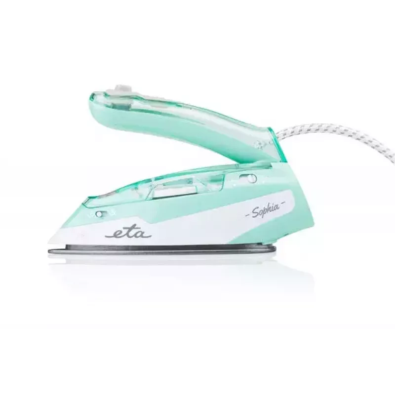 Dampfbügeleisen ETA Sophia ETA127190000 — Keramiksohle, 1100 W, 80 ml Tank, Vertikaldampf, 1,9 m Kabel