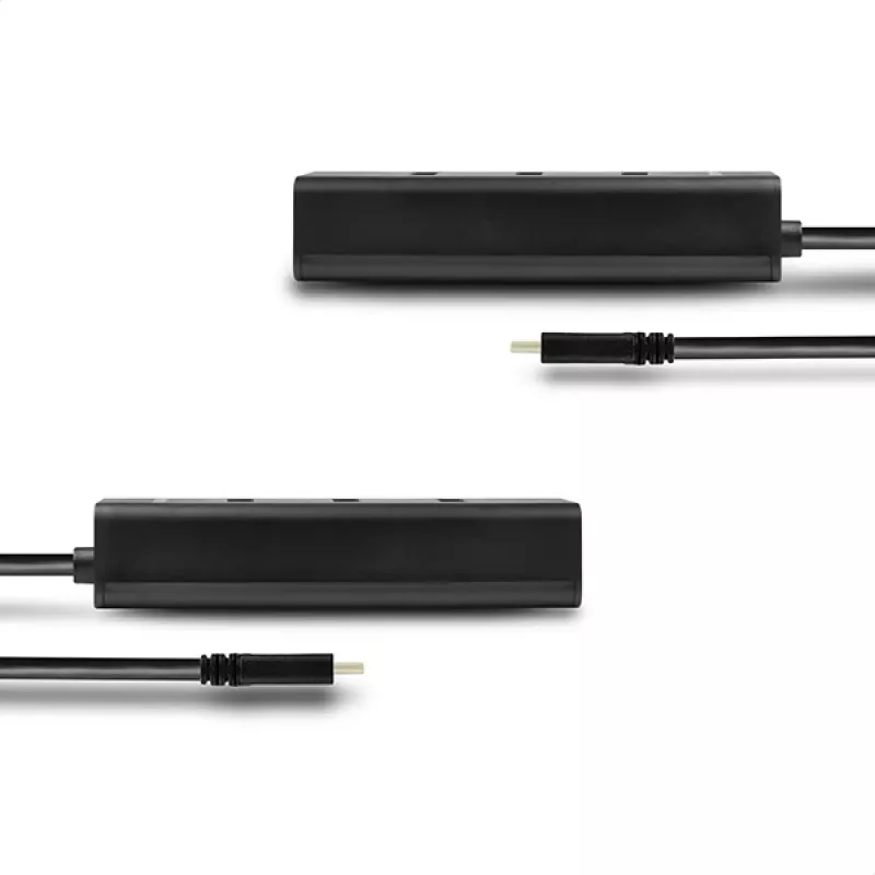 Axagon HUE-S2C Schnittstellen-Hub USB 3.2 Gen 1 (3.1 Gen 1) Type-A 5000 Mbit/s Schwarz