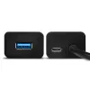 Axagon HUE-S2C Schnittstellen-Hub USB 3.2 Gen 1 (3.1 Gen 1) Type-A 5000 Mbit/s Schwarz