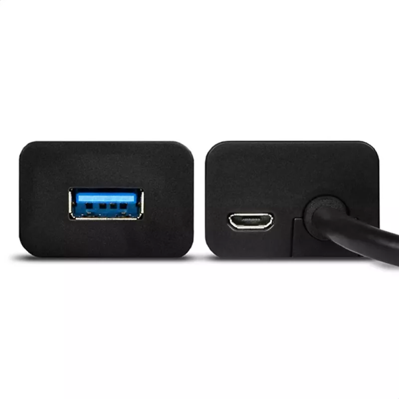 Axagon HUE-S2C Schnittstellen-Hub USB 3.2 Gen 1 (3.1 Gen 1) Type-A 5000 Mbit/s Schwarz