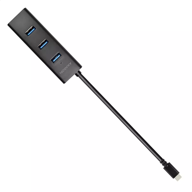 Axagon HUE-S2C Schnittstellen-Hub USB 3.2 Gen 1 (3.1 Gen 1) Type-A 5000 Mbit/s Schwarz