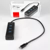 Axagon HUE-S2C Schnittstellen-Hub USB 3.2 Gen 1 (3.1 Gen 1) Type-A 5000 Mbit/s Schwarz
