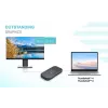 i-tec Thunderbolt 3/USB-C Dual-4K-Dockingstation + USB-C-auf-DisplayPort-Kabel (1,5 m) + Stromversorgung 60 W
