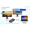 i-tec Thunderbolt 3/USB-C Dual-4K-Dockingstation + USB-C-auf-DisplayPort-Kabel (1,5 m) + Stromversorgung 60 W