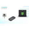 i-tec Thunderbolt 3/USB-C Dual-4K-Dockingstation + USB-C-auf-DisplayPort-Kabel (1,5 m) + Stromversorgung 60 W
