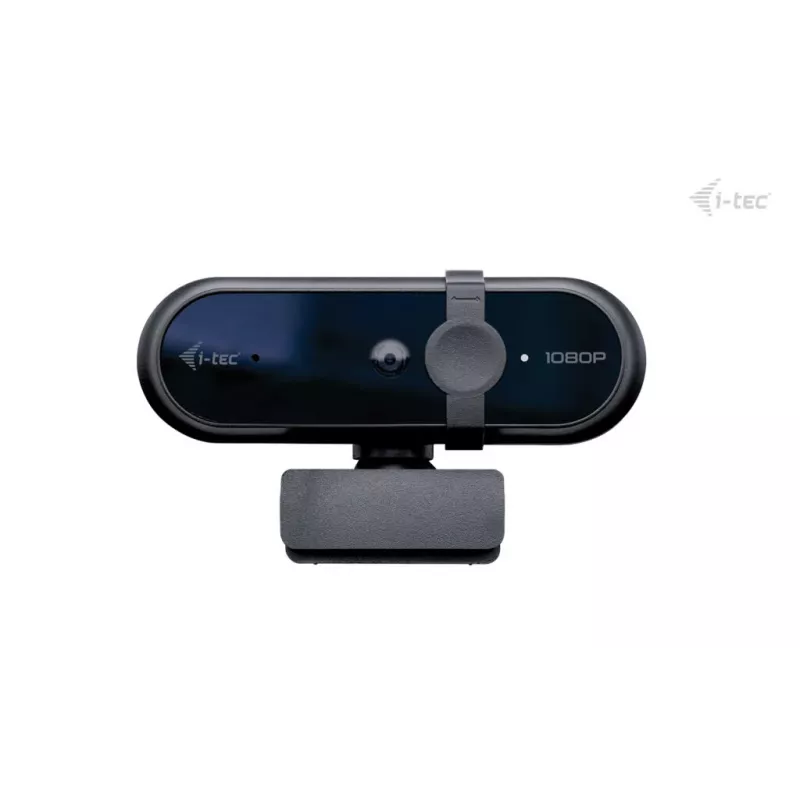 Webcam ITEC SOLOMON 100 1080p, 2 MP, Full HD 1920×1080, USB, Clip-Halterung, schwarz