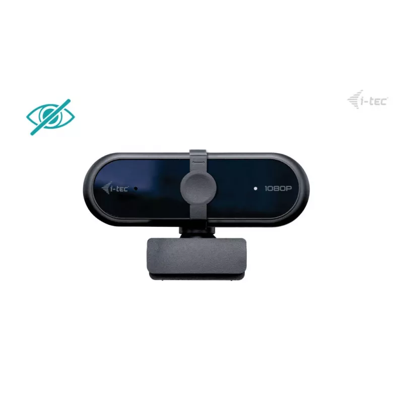 Webcam ITEC SOLOMON 100 1080p, 2 MP, Full HD 1920×1080, USB, Clip-Halterung, schwarz