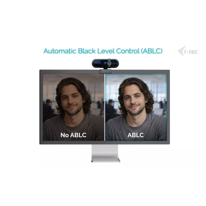 Webcam ITEC SOLOMON 100 1080p, 2 MP, Full HD 1920×1080, USB, Clip-Halterung, schwarz