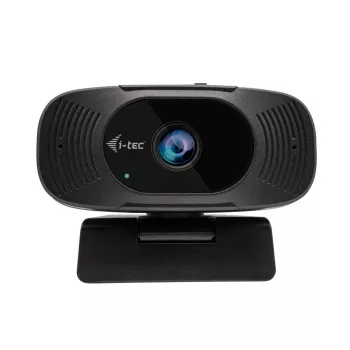 Webcam i-tec SOLOMON 300 4K, USB, 3840×2160, 8,29 MP, Clip-Halterung, schwarz