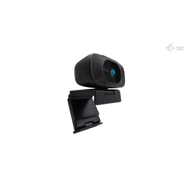 Webcam i-tec SOLOMON 300 4K, USB, 3840×2160, 8,29 MP, Clip-Halterung, schwarz
