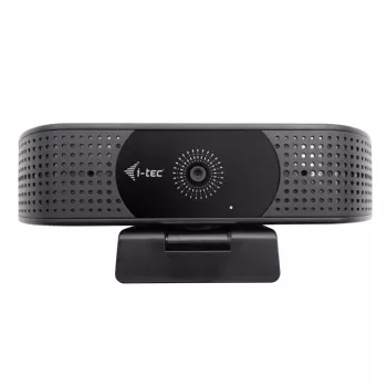 Webcam ITEC i-tec SOLOMON 500 4K PDAF — 4K Ultra HD, 3840×2160, USB, Clip-Halterung, schwarz