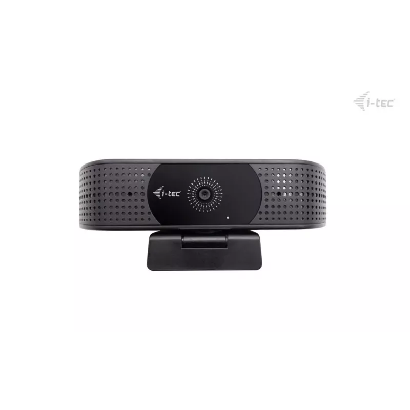 Webcam ITEC i-tec SOLOMON 500 4K PDAF — 4K Ultra HD, 3840×2160, USB, Clip-Halterung, schwarz