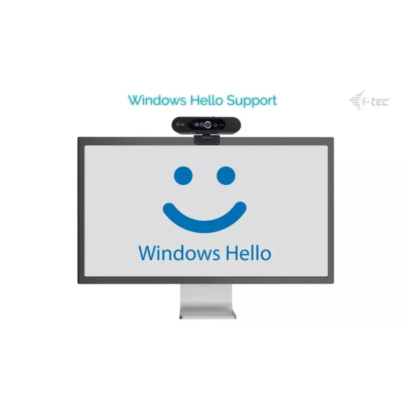 i-tec SOLOMON WH200 2K Webcam Windows Hello, 4 MP, 2560 x 1440 Pixel, 2K Ultra HD, 60 fps, 1920x1080@30fps, 1280x720@30fps, 2560x1440@30fps, Auto