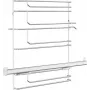 Beko 4480100203 Backofen-Teleskopauszug, 1 Ebene, Silber