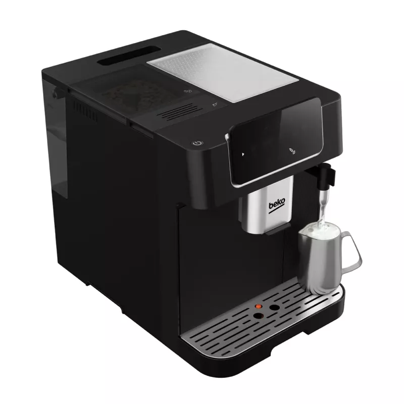 Beko CEG7302B CaffeExperto Kaffeevollautomat mit Dampfdüse