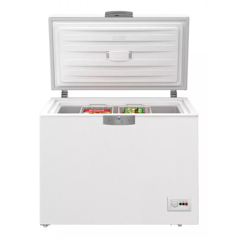 Beko HSM22340 Gefrierschrank Truhengefrierschrank Standgerät 230 L Weiß