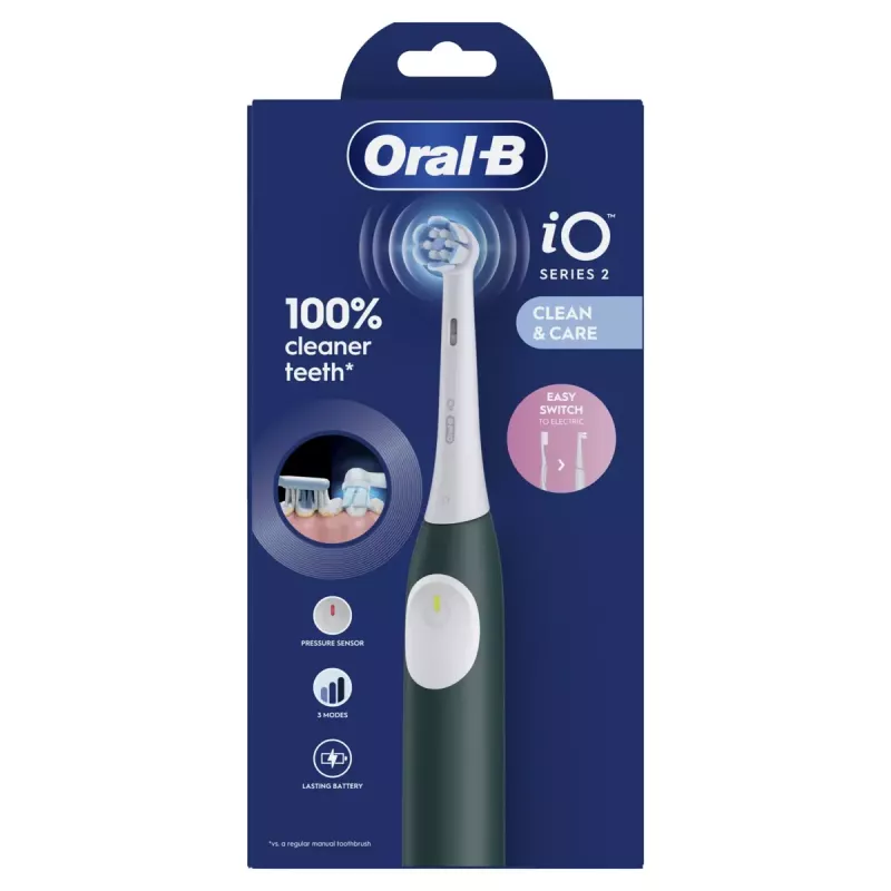 Elektrische Zahnbürste BRAUN Oral‑B iO2 (Modell iOS2.1C9.0G) Grün Forest