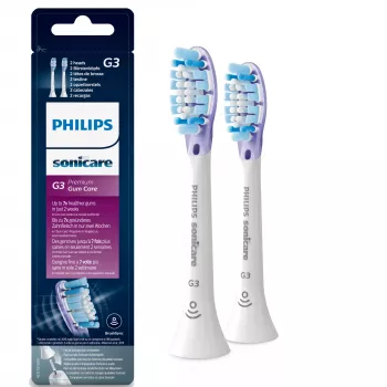 Philips Sonicare G3 Premium Gum Care HX9052/17 2x austauschbare Schallzahnbürstenköpfe