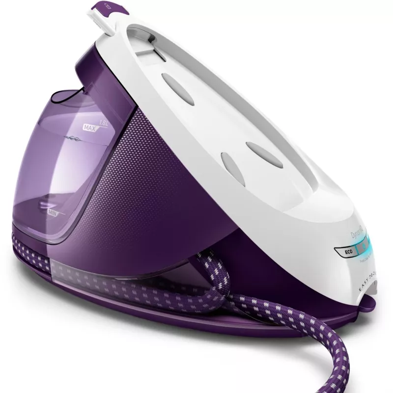 Dampfbügelstation Philips GC9660/30 — 1,8 l Wassertank, 7,5 bar Druck, 520 g/min Boost, T-ionicGlide-Bügelsohle