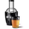 Slow Juicer Philips Viva Collection HR1856, 800 W, schwarz, LED-Display, Saftbehälter