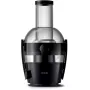 Slow Juicer Philips Viva Collection HR1856, 800 W, schwarz, LED-Display, Saftbehälter
