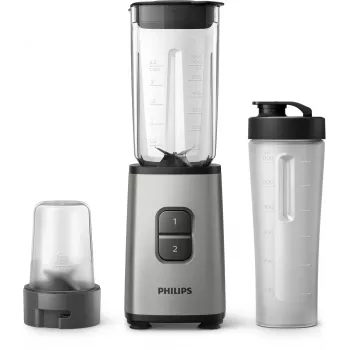 Philips Daily Collection HR2604/80 Mixer 1 L Tischmixer 350 W Schwarz, Edelstahl