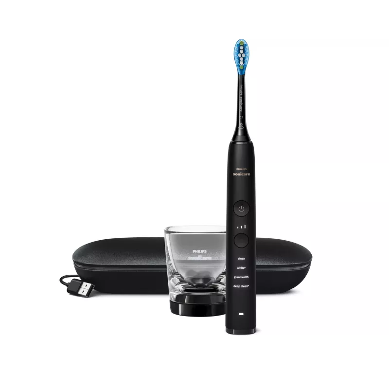 Philips Sonicare DiamondClean DiamondClean 9000 HX9911 Wiederaufladbare Zahnbürste