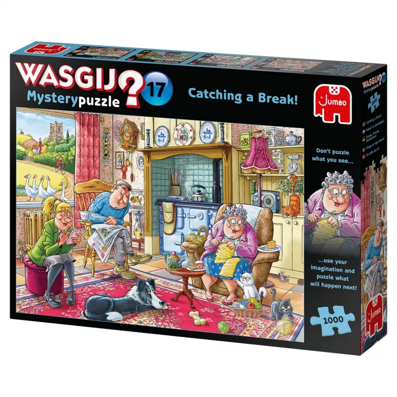 Wasgij Mystery 17 1000 Teile Jumbo Comics Puzzle