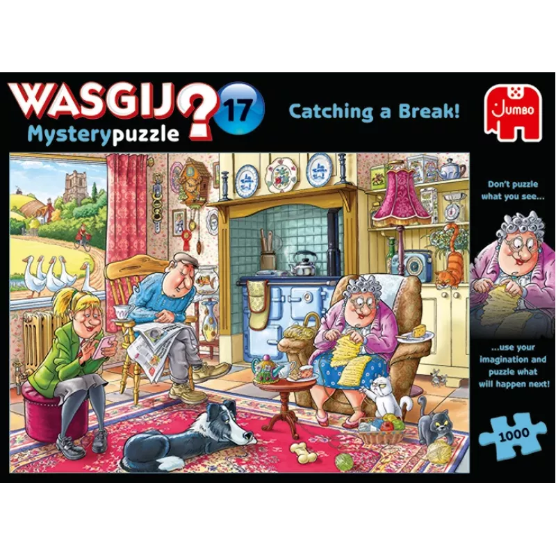 Wasgij Mystery 17 1000 Teile Jumbo Comics Puzzle