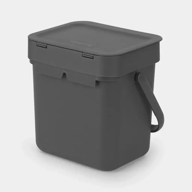 Bin Brabantia 209888 Schwarz Plastic 139x188x174 mm