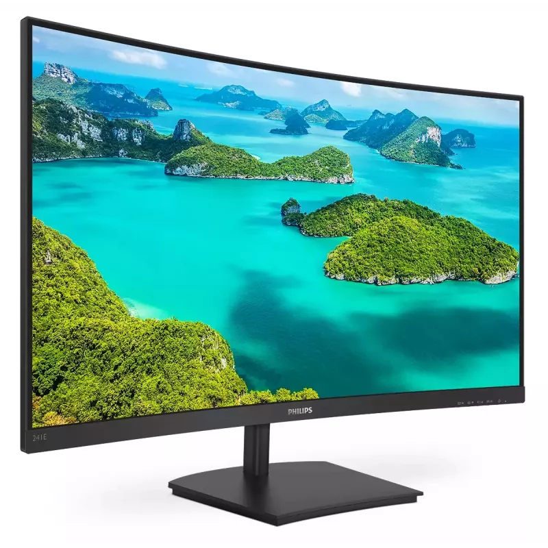 Philips E Line 241E1SCA/00 Computerbildschirm 59,9 cm (23,6 Zoll) 1920 x 1080 Pixel Full HD LCD Schwarz