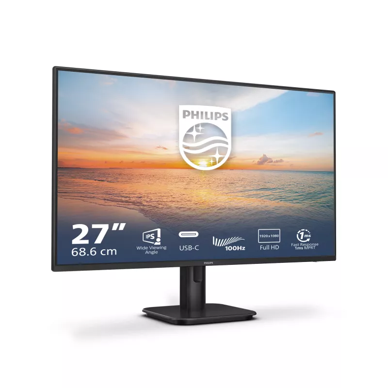 Philips 1000 series 27E1N1300A/00 Computermonitor 68,6 cm (27 Zoll) 1920 x 1080 Pixel Full HD LCD Schwarz