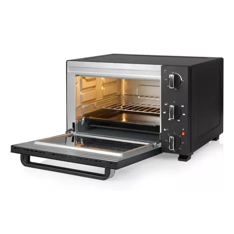 Kompakter Tischbackofen Tristar OV-3627 — 27 L, 1500 W, schwarz, Drehregler