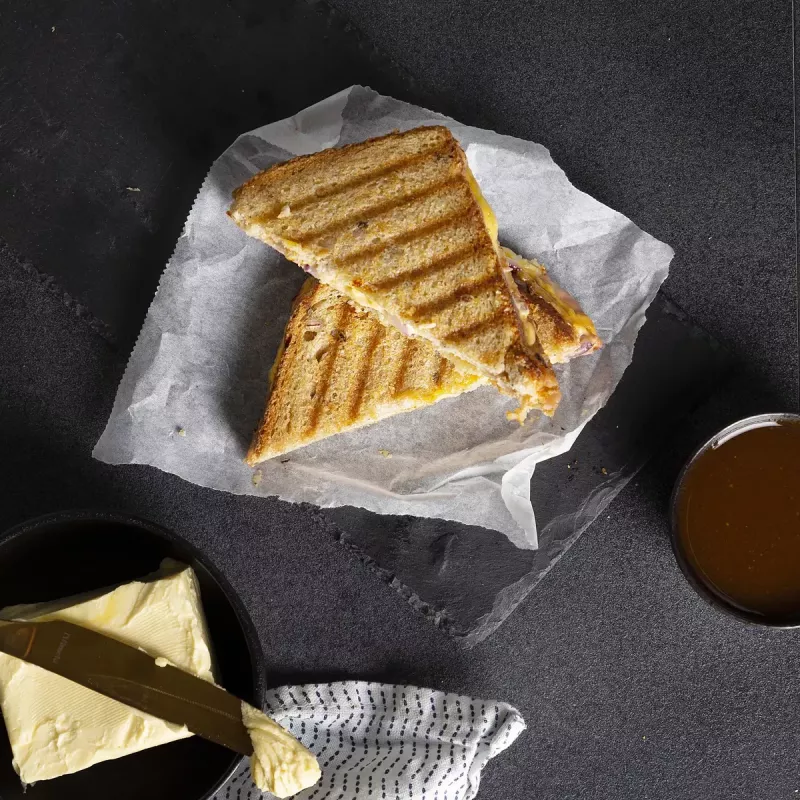 Sandwichmaker Princess 01.127003.01.001 750 W Schwarz Silber
