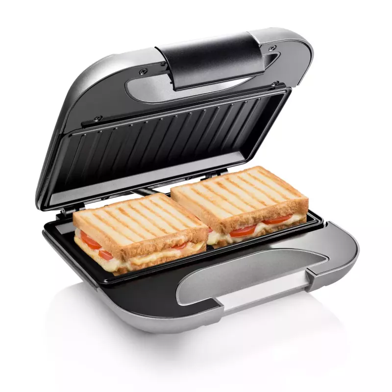 Sandwichmaker Princess 01.127003.01.001 750 W Schwarz Silber