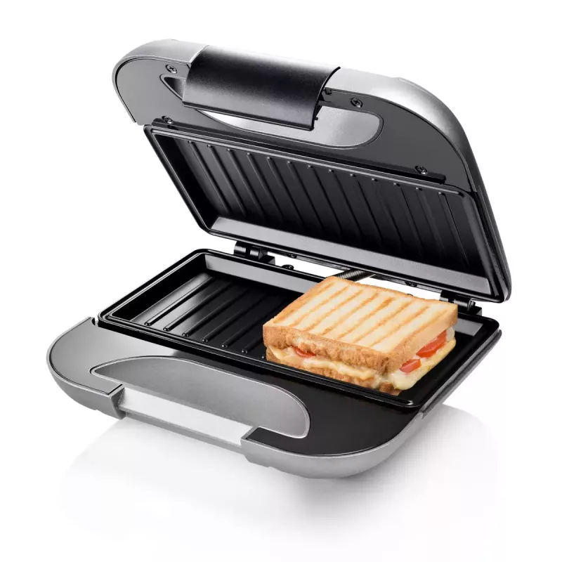 Sandwichmaker Princess 01.127003.01.001 750 W Schwarz Silber