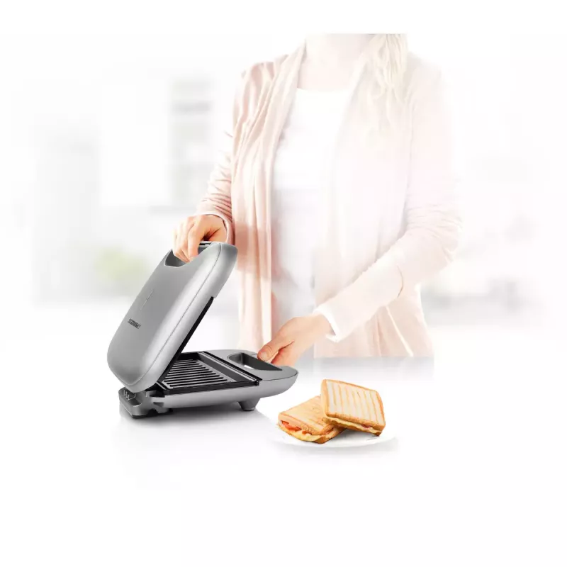 Sandwichmaker Princess 01.127003.01.001 750 W Schwarz Silber