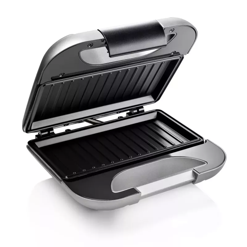 Sandwichmaker Princess 01.127003.01.001 750 W Schwarz Silber