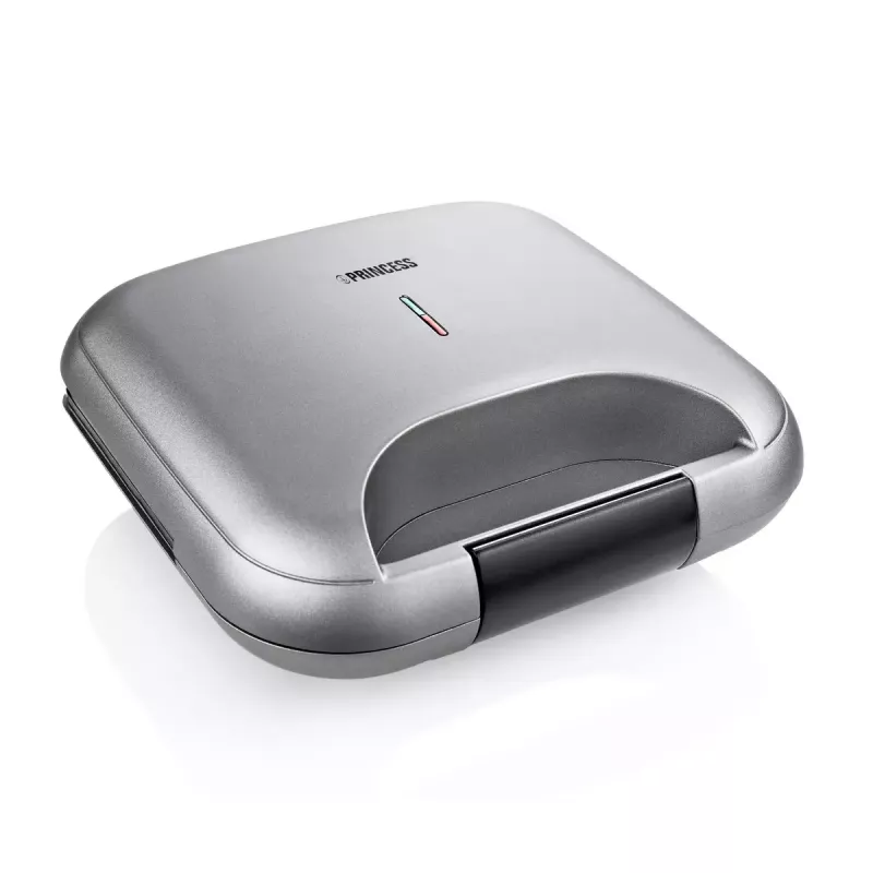 Sandwichmaker Princess 01.127003.01.001 750 W Schwarz Silber