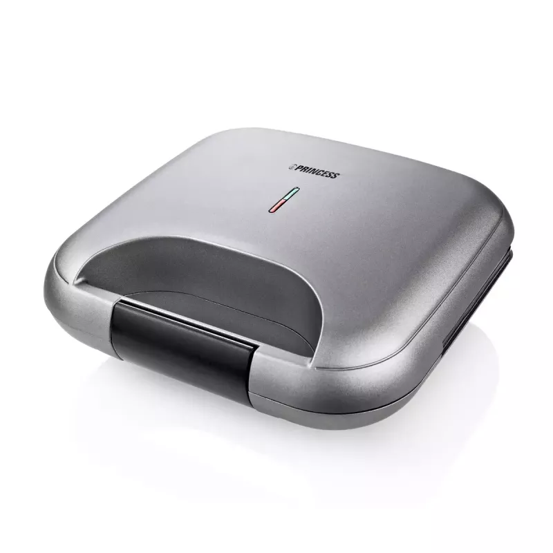 Sandwichmaker Princess 01.127003.01.001 750 W Schwarz Silber