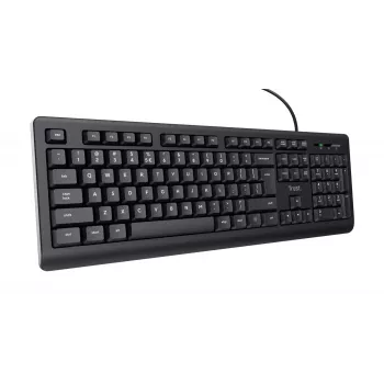 Trust TK-150 Tastatur Universal USB QWERTY Schwarz