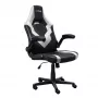 Universal-Gaming-Stuhl Trust GXT 703W RIYE Schwarz Weiß 140 kg
