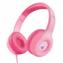 Trust Nouna Headset Kabelgebundenes Headset Head-band Anrufe/Musik Pink