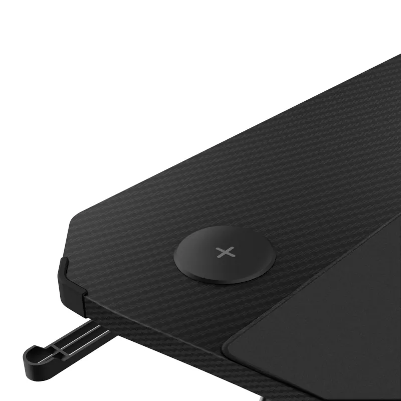 Tisch Trust GXT 710 Luminus Pro Schwarz Rechteckig ABS/PC 1200x600x740mm