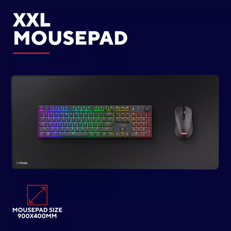 Trust GXT 759 Gaming-Mauspad Schwarz